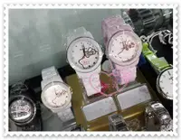 在飛比找買動漫優惠-♥小花花日本精品♥Hello Kitty 陶瓷錶手錶女錶大臉