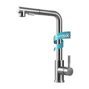 Gaomasck Kitchen Faucet with Pull Down Sprayer,Brushed Nickel Stainless Steel...
