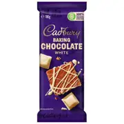 Cadbury White Baking Chocolate 180g x 15
