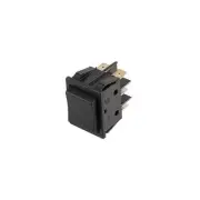 GA16876 B41J411000000 Molveno Switch, Rocker, Dpdt, C Off, Mom, Blk