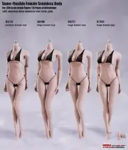 TBLeague Phicen 1/6 Female SEAMLESS body w/ Stainless Steel Skeleton in PALE