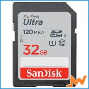 SanDisk Ultra Memory Card 32GB SDHC Class 10