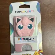 PopSockets Pokemon PopWallet & Cell Phone Grip - Jigglypuff
