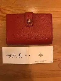 在飛比找旋轉拍賣優惠-Agnes b 日本製皮夾