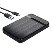 2.5" SATA USB 3.1 Hard Drive Disk HDD SSD Enclosure External Laptop Case Q