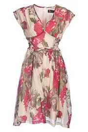 Floral Corset Dress--ELI-EAW116