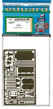 Eduard Elefant Photo Etch Details, For Dragon Kit in 1/35 375 ST DO