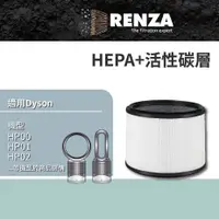 在飛比找PChome24h購物優惠-Renza濾網 適用Dyson HP00 HP01 HP02