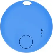 Air Tags,Smart Bluetooth Tracker,Smart Tag Item Finder Works with Apple Find My (iOS Only) App,Keys Finder and Item Locator for Luggage, Backpack, Suitcases, Replaceable Battery (Blue)