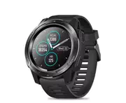 Heart Rate Monitor 1.3inch IPS Full-round Color Display Target Setting Multi-sport Modes Sport Smart Watch-BLACK