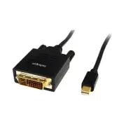 Startech MDP2DVIMM6 6FT PASSIVE MINI DP TO DVI-D SINGLE-LINK CABLE 1080P 60HZ; M