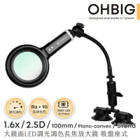 在飛比找Yahoo奇摩購物中心優惠-【HWATANG】OHBIG 1.6x/2.5D/100mm