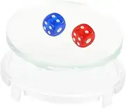 Mahjong Machine Accessory Set Glass Cover for Dice Box Protect Your Machine Play Confidence