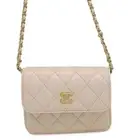 CHANEL Shoulder Bag Matlasse Coco Mark Coco Ball Chain Clutch Bag Lambskin AP162