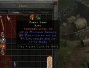 Diablo 2 Resurrected GG Dual Leech Ring - PC Xbox Diablo 2 Non Ladder Softcore