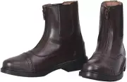 TuffRider Womens Starter Front Zip Paddock Boots, Mocha, 8.5