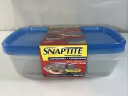 SNAPTITE 2 Reusable Containers With Lids Freezer, Microwave,Dishwasher Safe