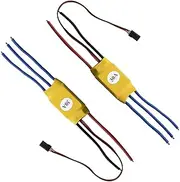 VGOL 2 Pcs XXD 30A RC Brushless Motor Electric Speed Controller ESC Yellow for Airplane Quadcopter Drone Model Helicopter Parts