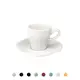 【LOVERAMICS 愛陶樂】鬱金香系列 - 80ml濃縮咖啡杯盤組 (多色可選) 陶瓷杯 咖啡杯 午茶杯 Tulip