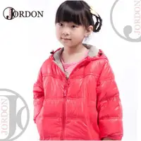 在飛比找松果購物優惠-JORDON 橋登 兒童 羽絨外套《紅苺》204/羽絨衣/兒