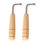 2 Pcs Lyre Harp Tone Tuning Zithers Tuning Pin Reliable Lyre Harp