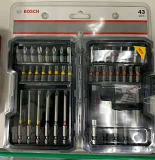 博世 Bosch GO2 3.6V -原廠43件起子頭組(無主機) 原廠保固  未稅價