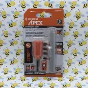 CRESCENT APEX u-GUARD 5 PC Covered QUICK RELEASE BIT HOLDER & Four 1" BITS