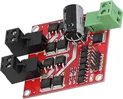 Hyuduo H Bridge Design DC Motor Driver Module Optocoupler Isolation High Power TVS Industrial Grade for Electronic Component Hobbyists and DIY Projects