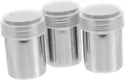 PartyKindom Enhance Your Cooking 3pc Stainless Steel Flour Shaker Sifter Powder Sprinkler for Baking Dusting