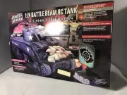 Rare Forces of Valor 1:24 Radio Controlled US M4A3 Sherman Tank MIB Tr12