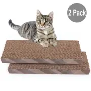 2pcs Cat Furniture Scratch Post Kitty Play Scratcher Scratching Pad Mat Bed Sofa