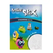 Artline Stix B5 Draw & Play Colouring Book 250 x 176 mm 32 Pages 130371