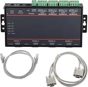 Serial Server 4 Serial to Ethernet Converter Adapter Industrial Isolated RS2 485 422 to Ethernet 5-36V for Industrial Control Site
