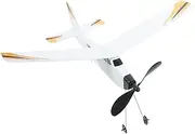 Abaodam 1 Set Rubber Band Powered Airplane Model Kit Glider for Educational DIY Assembly Outdoor Fun for Parents Lightweight Aircraft Great Present