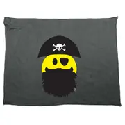 Pirate Smile - Funny Novelty Soft Sport Microfiber Towel
