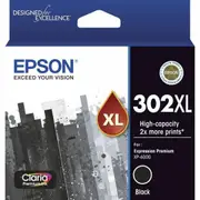 Original Epson 302XL Black Ink Cartridge Toner Claria Premium T01X192