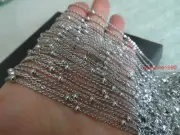 4 meter in bulk Stainless Steel Charming Beads chain DIY jewelry finding 4mm