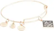[Alex and Ani] Soul Sisters Expandable Bangle Bracelet for Women, Best Friends Charm, 2 to 3.5 in
