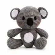 Friendly Koala Anna Handmade Amigurumi Stuffed Toy Knit Crochet Doll VAC