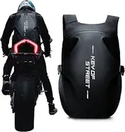 WEPLAN Motorcycle Backpack ,Waterproof Helmet Backpack for Men,Motorcycle Accessories,Travel Backpack,Student School Bag