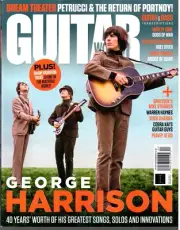Guitar World April 2025 George Harrison The Beatles Motley Crue Best Deal L@@K!
