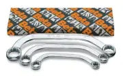 Beta Tools 83 /S3 3pc Bi-Hex Half Moon Anneau Spanner / Wrench Set (Box)