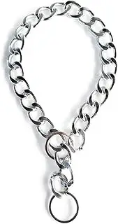 Pet Dog Choke Chain Choker Collar Link Strong Walking Training Correction Collar (Gold-45mm)