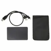 2.5" Inch Black Sata USB 2.0 Hard Drive HDD Enclosure External Laptop Disk Case