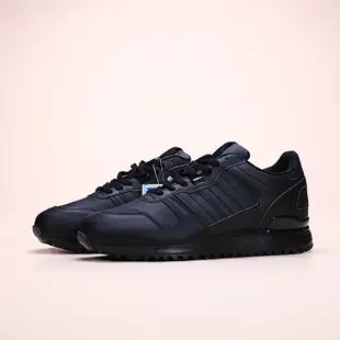 ADIDAS ORIGINALS ZX700 全黑 百搭 皮革 休閒慢跑鞋 S80528 男女鞋