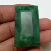 Amazing Glowing Brazilian Emerald Faceted Octagon Shape 140 Crt Loose Gemstone