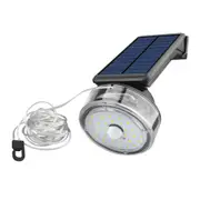 Motion Sensing Solar Wall Light with String Light