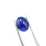 優質藍色藍寶石蛋白石原裝天然無戒指