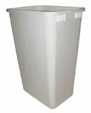 Rev-A-Shelf RV-50-8 Replacement Waste Bin 50 Quart, White