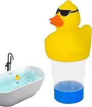 Iouyjiu Chlorine Tablet Floater | Swimming Pool Chlorine Float | Adjustable Release Spa Hot Tub Maintenance Cleaning Tool for Home Park Yard Patio Backyard Garden